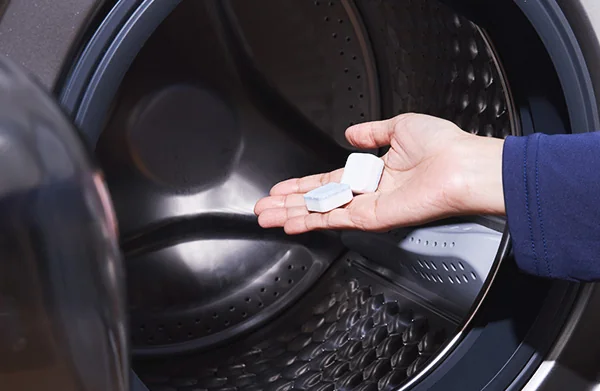 Step 7 Internal Drum Care with Tablets
